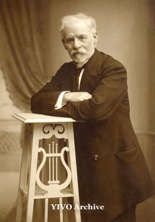 Jacob Dinezon, 1913, YIVO Archive