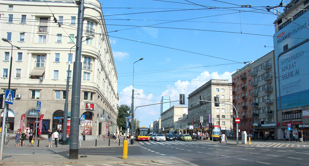 Warsaw Street Scene 2019